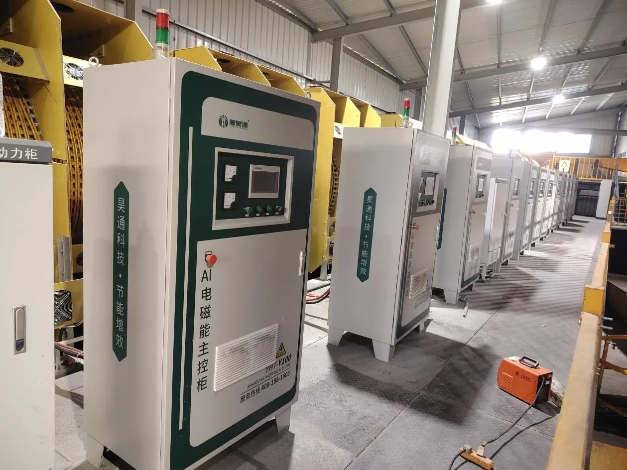 聊城信发集团1200KW电磁回转窑冰晶石除碳煅烧项目 25米窑体 850℃